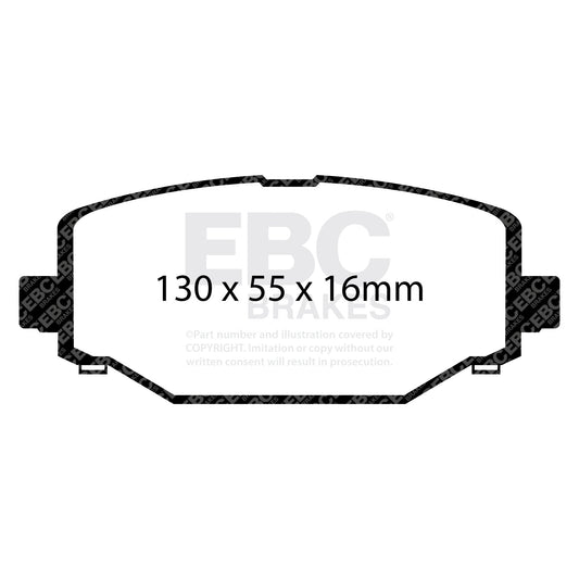 EBC Brakes Pad and Disc Full vehicle Kit (PD40K493)