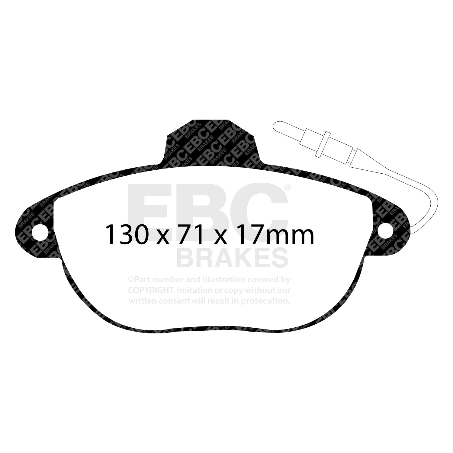 EBC Brakes Pad and Disc Full vehicle Kit (PD40K529)