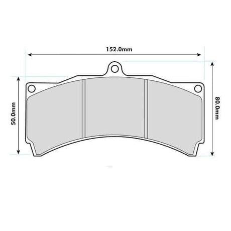 PBS AP 6pot CALIPER TCR Fitment 25mm 8448 - FD Racing