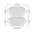 PBS Mini R50 to R61 Front Performance Brake Pads 8471 - FD Racing