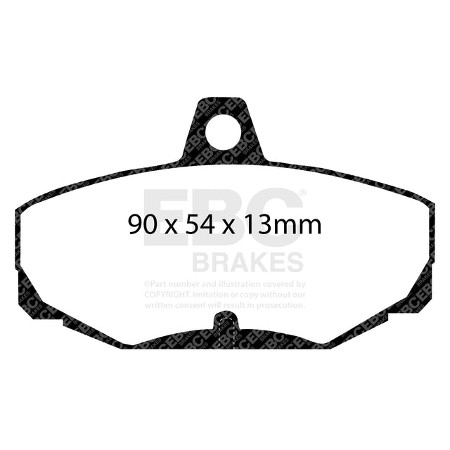 EBC Brakes Pad and Disc Kit (PDKR357) Image 1