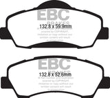 EBC Brakes Pad and Disc Kit (PDKF484) Image 3