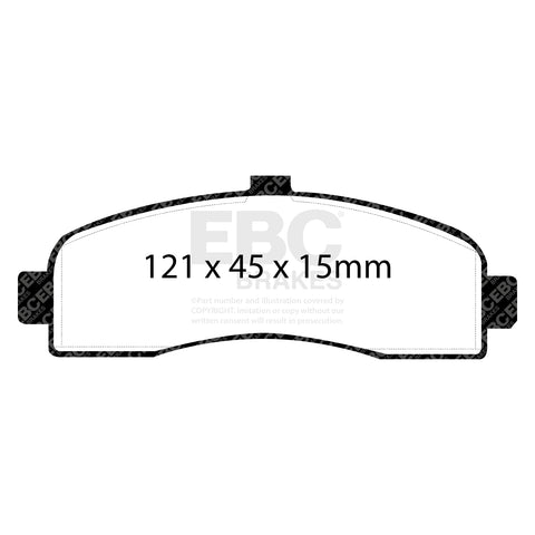 EBC Brakes Pad and Disc Kit (PDKF1405) Image 1