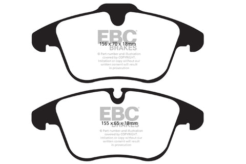 EBC Brakes Pad and Disc Kit (PD08KF281)