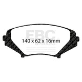 EBC Bluestuff NDX Trackday Brake Pad Set (DP51665NDX) Image 3
