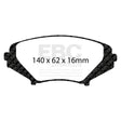 EBC Brakes Pad and Disc Kit (PD04KF634) Image 1