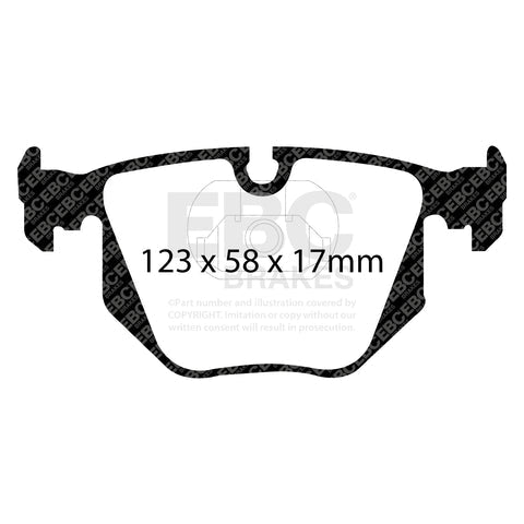 EBC Brakes Pad  and  Disc Kit (PD01KR168) Image 1