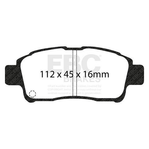 EBC Brakes Pad and Disc Kit (PDKF2017) Image 3