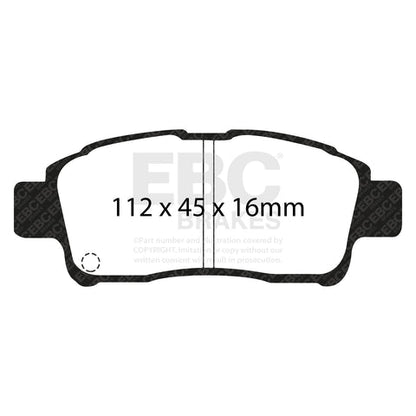 EBC Brakes Pad and Disc Kit (PDKF2017) Image 3