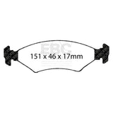 EBC Brakes Pad and Disc Kit (PDKF697) Image 4