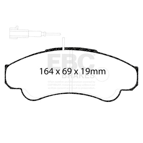 EBC Brakes Pad and Disc Kit (PDKF530) Image 1