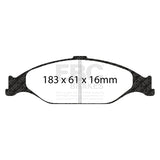 EBC Brakes Pad and Disc Kit (PDKF764) Image 3