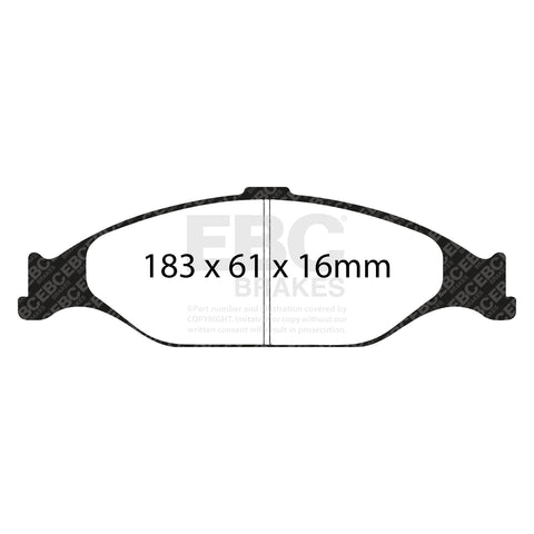 EBC Brakes Pad and Disc Kit (PDKF764) Image 3