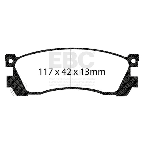 EBC Brakes Pad and Disc Kit (PDKR563) Image 3