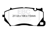 EBC Bluestuff NDX Trackday Brake Pad Set (DP52492NDX) Image 4