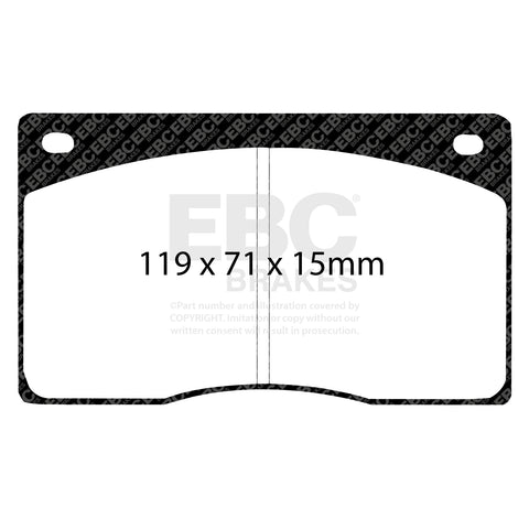 EBC Brakes Pad and Disc Kit (PD07KF015) Image 3