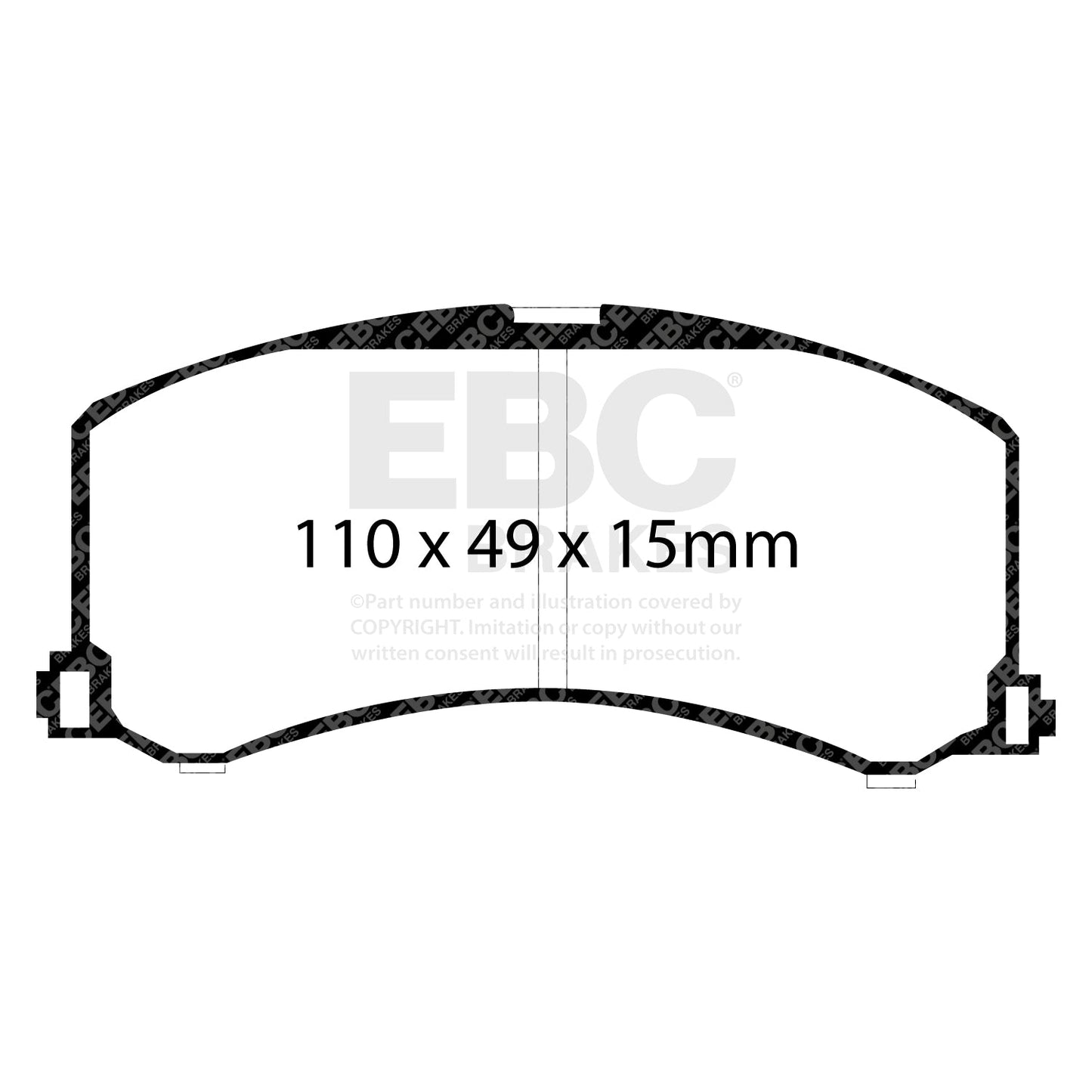 EBC Brakes Pad and Disc Kit (PDKF1859)