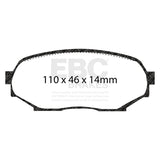 EBC Brakes Pad and Disc Full vehicle Kit (PD40K007) Image 4