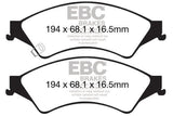 EBC Brakes Pad and Disc Kit (PDKF788) Image 3
