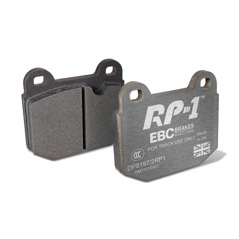 EBC Racing RP-1 Track and Race Brake Pads (DP8197/2RP1) Image 1