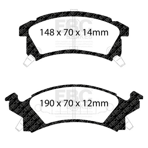 EBC Brakes Pad and Disc Kit (PD11KF220)