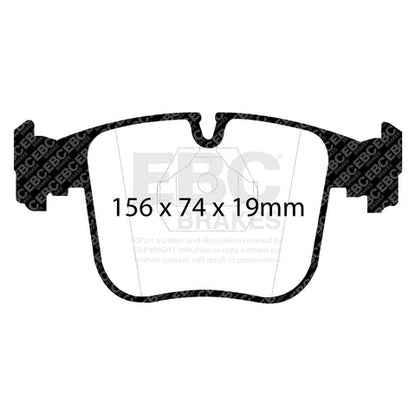 EBC Brakes Pad and Disc Kit (PD08KF115) Image 2