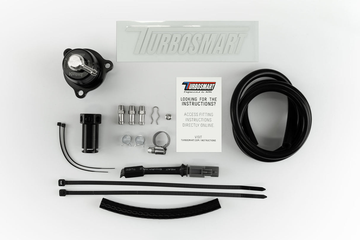 Turbosmart Turbosmart BOV Kompact Shortie Dual Port Ford Mustang 2015+ 2.3L Ecoboost – Image 3