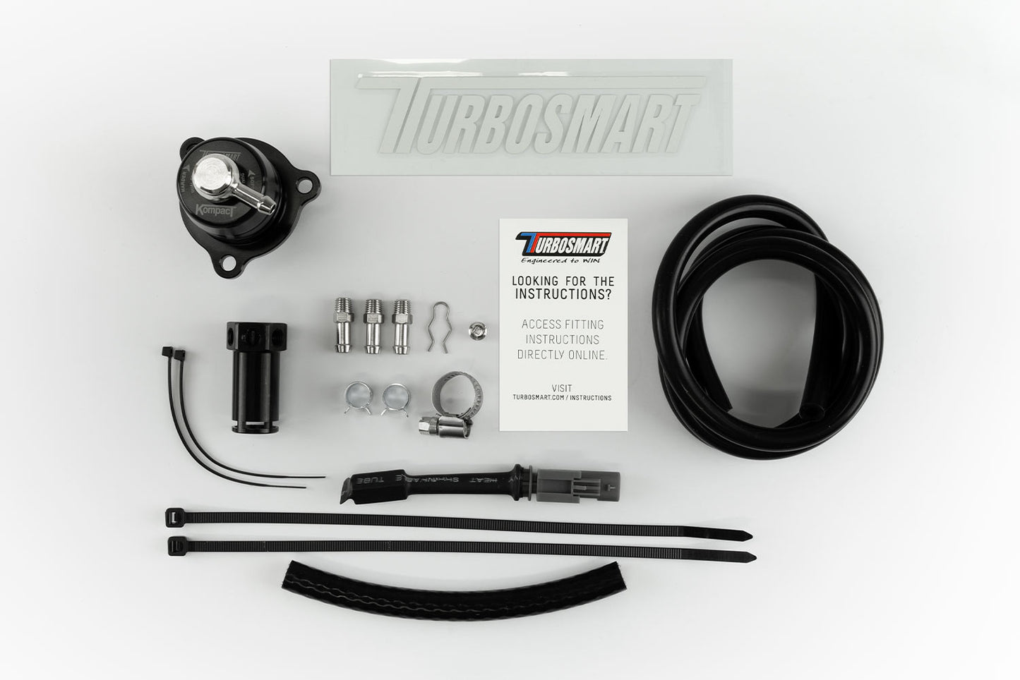 Turbosmart Turbosmart BOV Kompact Shortie Dual Port Ford Mustang 2015+ 2.3L Ecoboost – Image 3