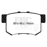 EBC Brakes Pad and Disc Kit (PDKR385) Image 2