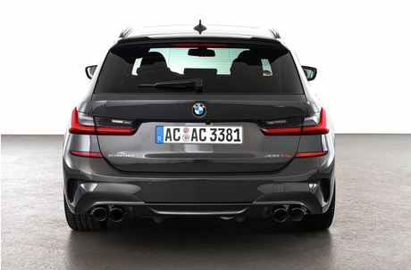AC Schnitzer BMW 330d / M340d G20 Quad Tailpipes Black