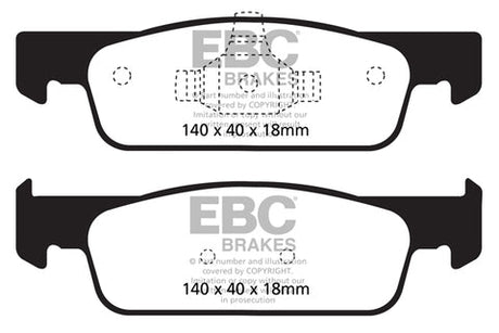 EBC Brakes Pad and Disc Kit (PDKF544) Image 1