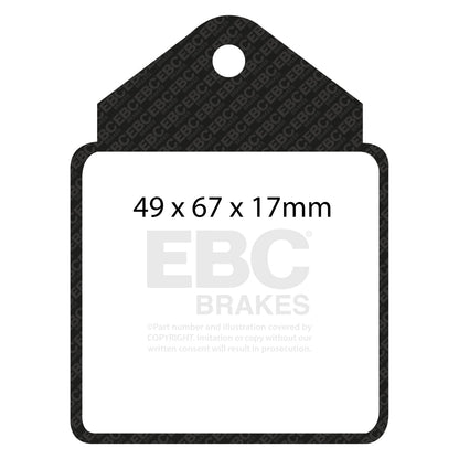 EBC Brakes Pad and Disc Kit (PD14KF1010)