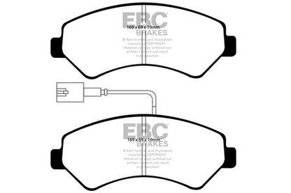 EBC Ultimax OE Replacement Brake Pad Set (DP1969)