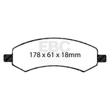 EBC Brakes Pad and Disc Kit (PDKF600) Image 3