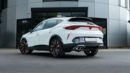 GPF-Back Exhaust System for Cupra Formentor KM VZ Racing Rear Silencer | 4x 100mm Titanium Black Tips