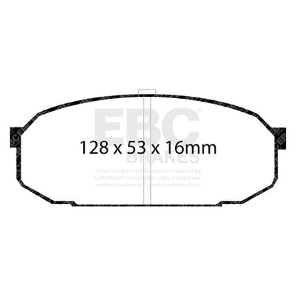 EBC Brakes Pad and Disc Kit (PDKF1146) Image 2