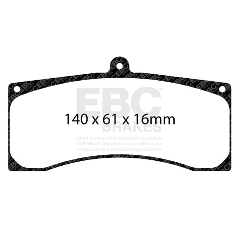 EBC SR Series Race Pads DP8084.16SR21 Image 2
