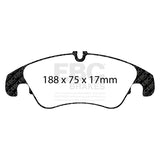 EBC Brakes Pad  and  Disc Kit (PD01KF1866) Image 2