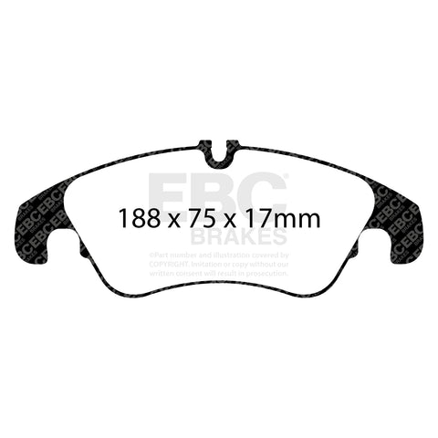 EBC Brakes Pad  and  Disc Kit (PD01KF141) Image 1