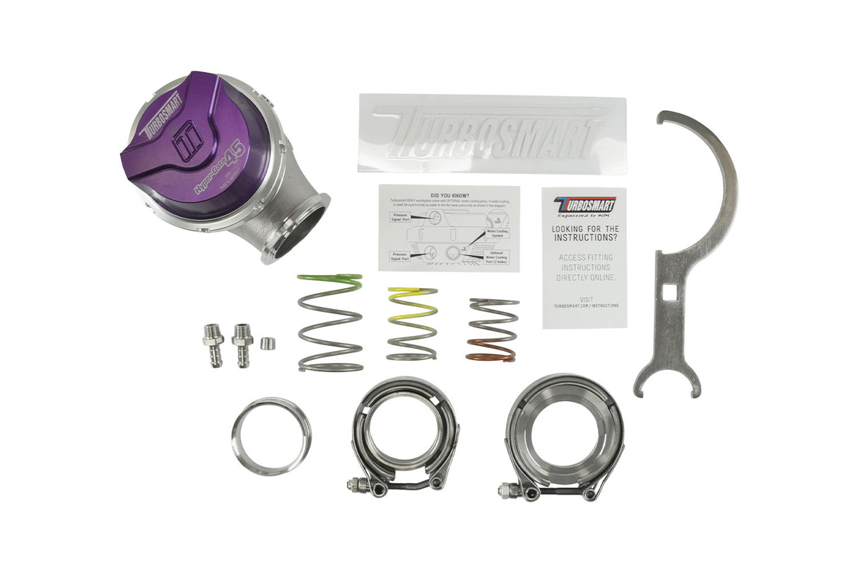 Turbosmart Turbosmart GenV WG45 HyperGate45 14psi Purple – Image 4