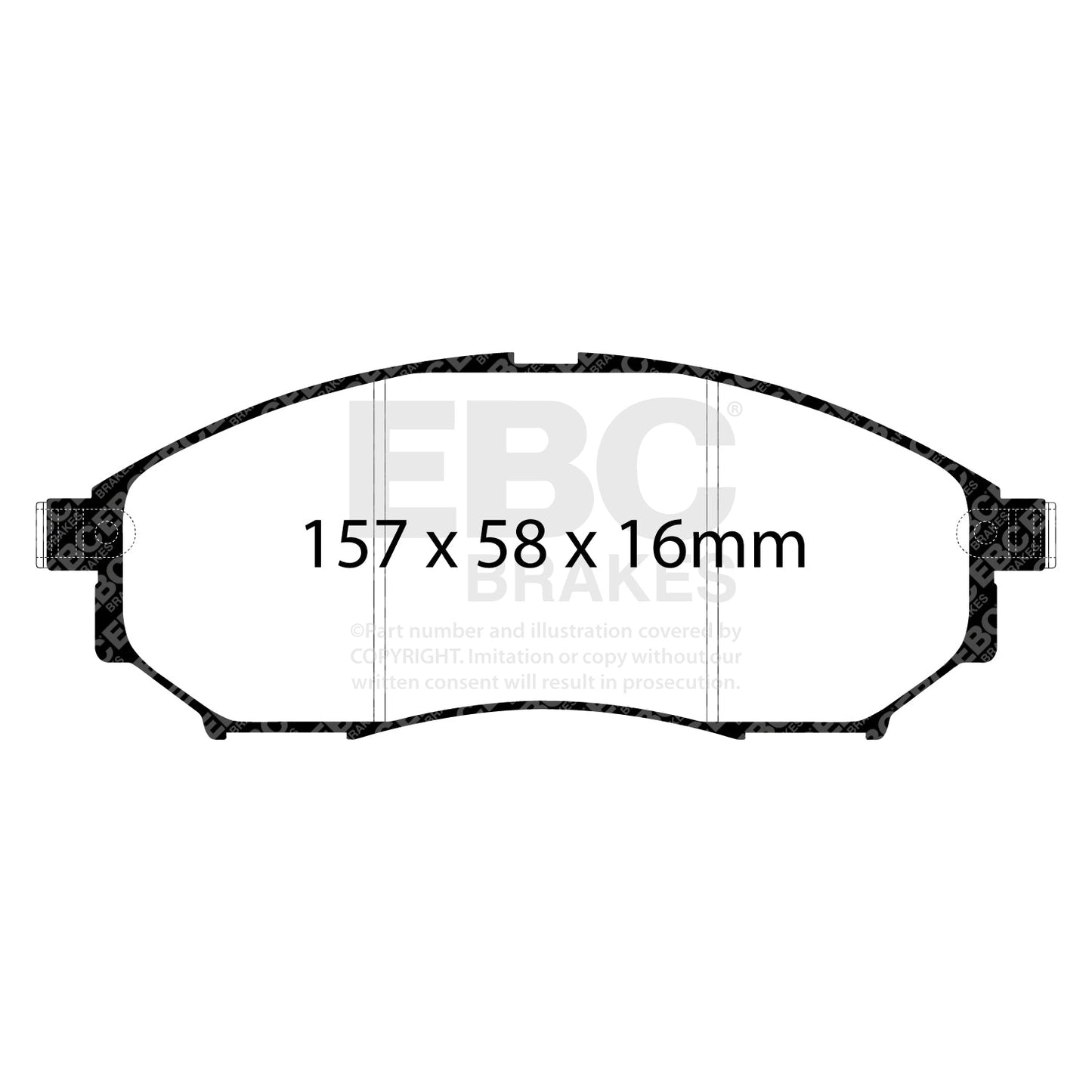 EBC Brakes Pad and Disc Full vehicle Kit (PD40K2165)