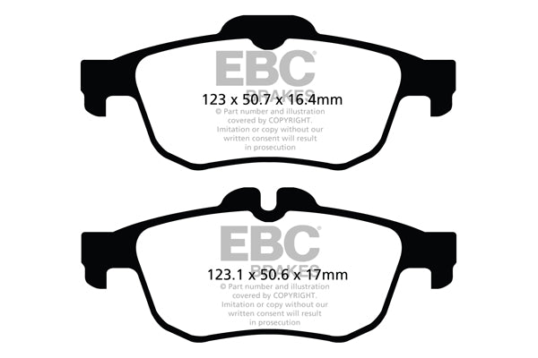 EBC Brakes Pad and Disc Full vehicle Kit (PD40K2253)