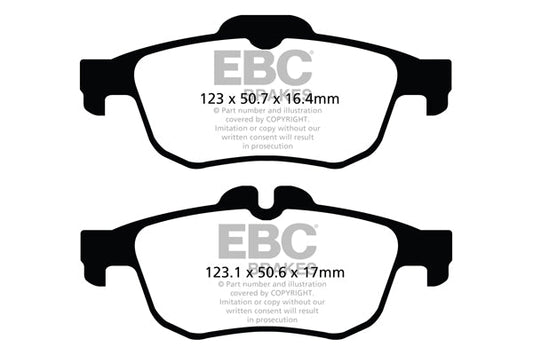 EBC Brakes Pad and Disc Full vehicle Kit (PD40K2253)