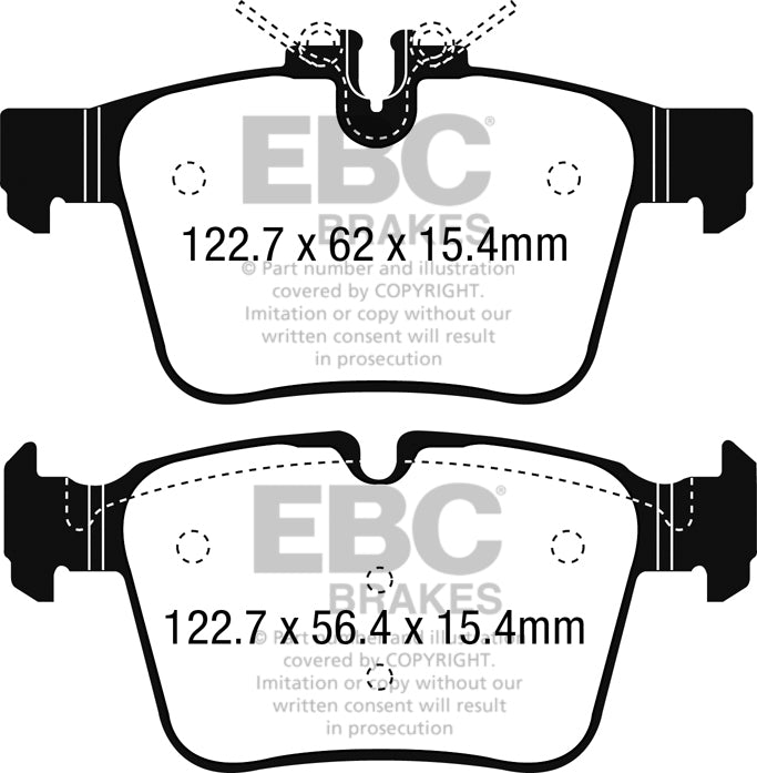 EBC Brakes Pad and Disc Full vehicle Kit (PD40K2392)