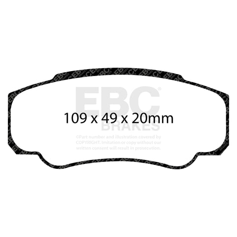 EBC Brakes Pad and Disc Kit (PDKR274) Image 4