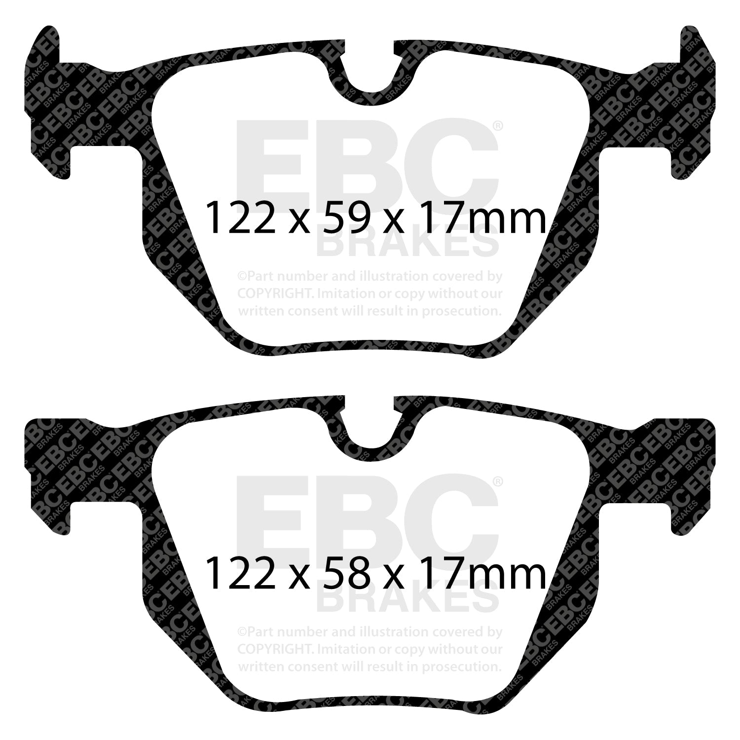 EBC Brakes Pad and Disc Kit (PD09KR217) Image 1