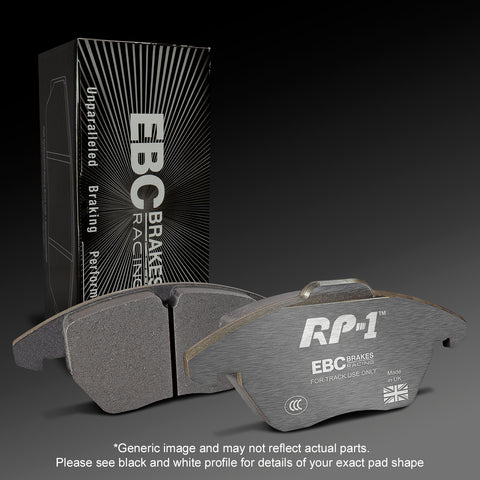 EBC Racing RP-1 Track and Race Brake Pads (DP8059RP1) Image 3