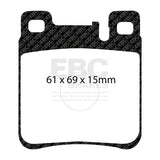 EBC Brakes Pad and Disc Kit (PDKR600) Image 4