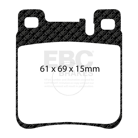 EBC Brakes Pad and Disc Kit (PDKR604) Image 4