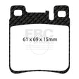 EBC Brakes Pad and Disc Kit (PDKR588) Image 1